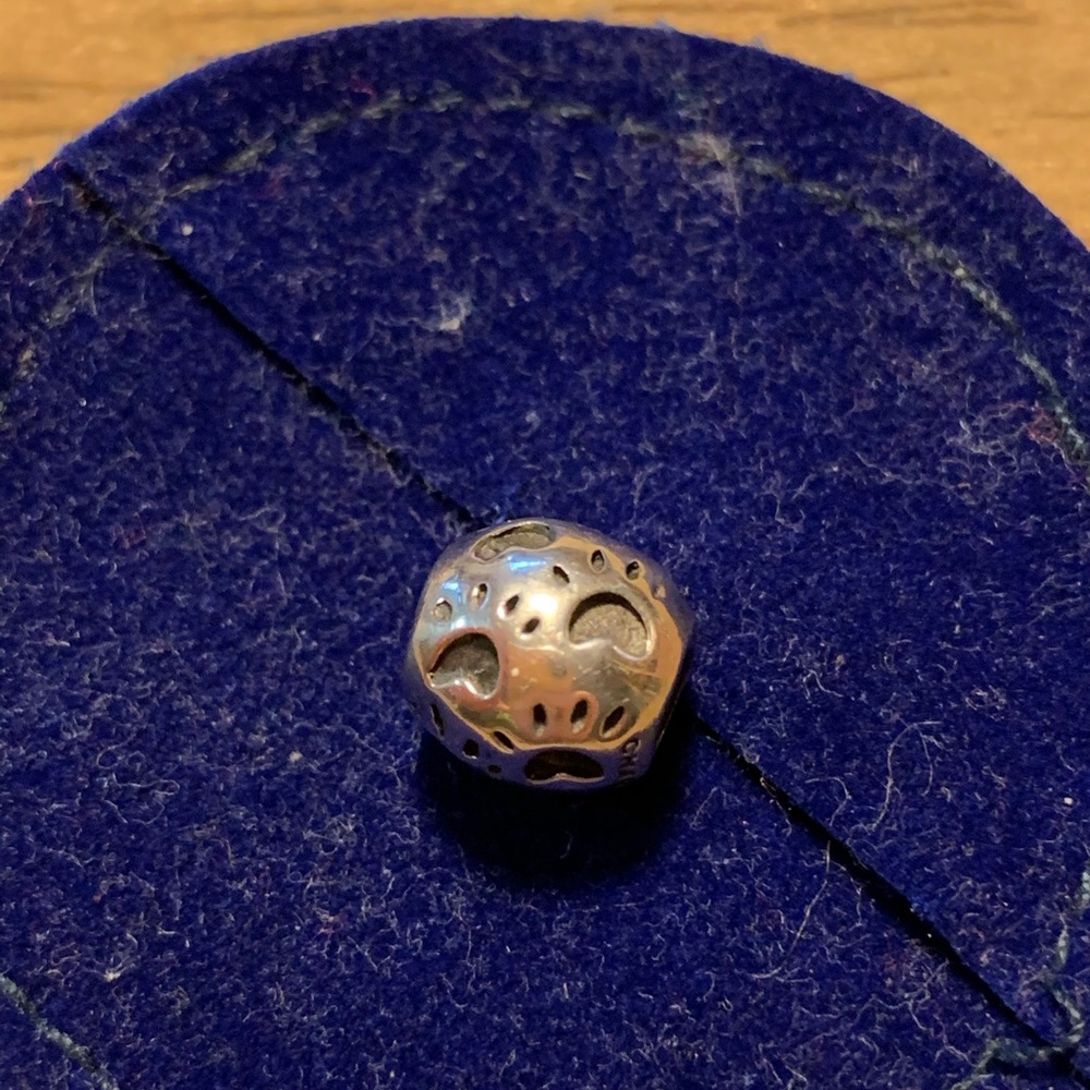 Pandora or Chamilla Puppy paws charm